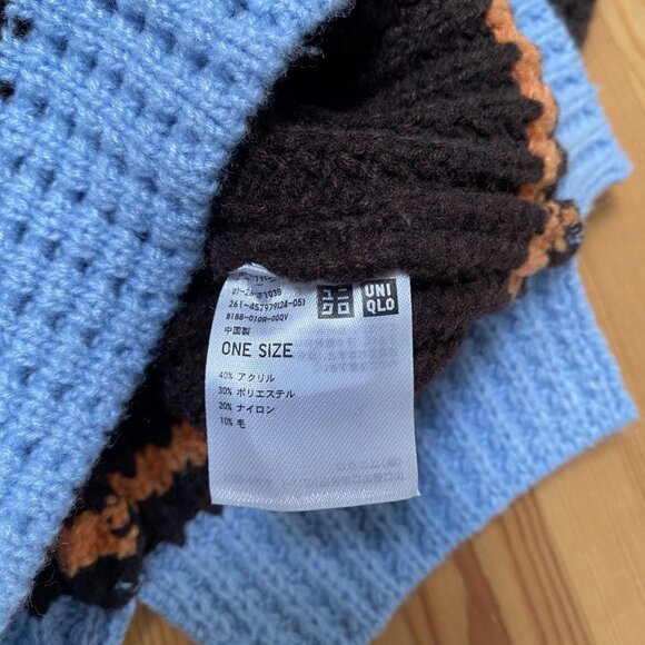 Marni Brown and Blue Knit Hat - Picture 4 of 4
